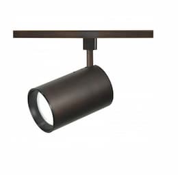 1-Light Track Light Head, R30, Straight Cylinder, Russet Bronze