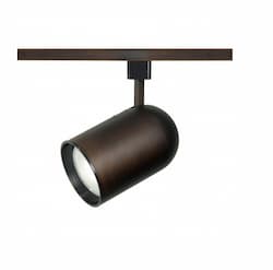 1-Light Track Light Head, R30, Bullet Cylinder, Russet Bronze