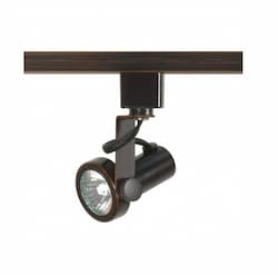 1-Light Track Light Head, MR16, Gimbal Ring, Russet Bronze