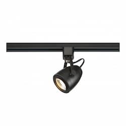 12W LED Pinch Back Track Head Light, 24 Degree Beam, Black Finish