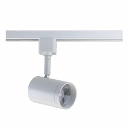 12W LED Small Cylinder Light, 24 Degree Beam, White Finish