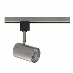 12W LED Small Cylinder Light, 36 Degree Beam, Brushed Nickel