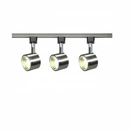 36W LED Track Light Kit, Round, Brushed Nickel