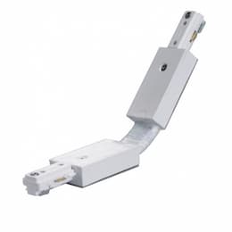 L-Connector, Flexible, White