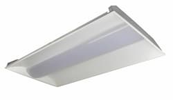  2X4 50W LED Troffer, 4953 lumens, Dimmable, 3500K, DLC