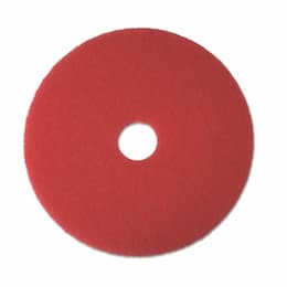 Boardwalk Red Standard 21 in. Round Buffing Floor Pads