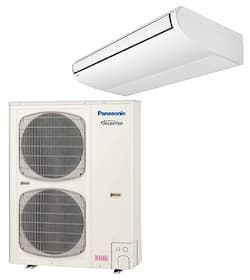 Panasonic HVAC 42K BTU Ceiling Mounted Ductless Mini Split System - Heat Pump & Air Conditioner