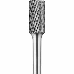 Pferd 1/2" x 1/4" Cylindrical Tungsten Carbide Bur Bit