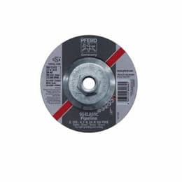 4.5-in Depressed Center Cutting Wheel, 24 Grit, Aluminum Oxide, Resin Bond