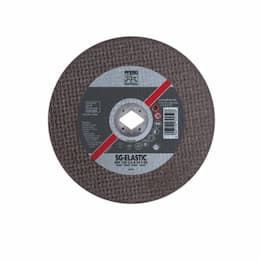 7-in Flat Cutting Wheel, 24 Grit, Aluminum Oxide, Resin Bond