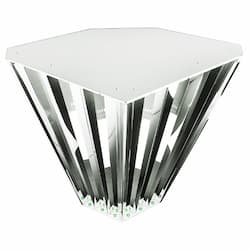 Plug and Play LED Diamond High Bay Fixture For 8 T8 Tubes