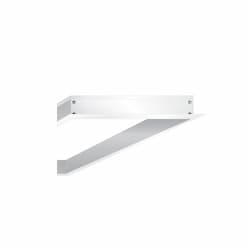 2 x 4' Flange Kit for LED Flat Panel, White