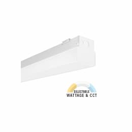 4-ft 34W/38W/45W LED Designer Utility, 120V-277V, CCT Selectable