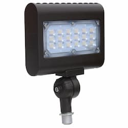 30W Mini LED Flood Light, 3000 lm, 120V-277V, 4000K, Bronze