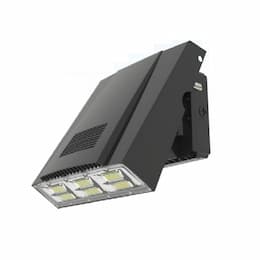 75W Full Cut-Off LED Wall Pack, 320W MH Retrofit, 9000 lm, 120V-277V, 5000K