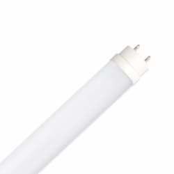 14W 4-ft LED T8 Tube, 1800 lm, Direct Line Voltage, Single-End, 3500K