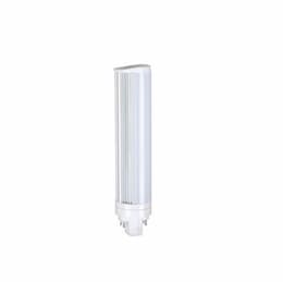 8W LED PL Lamp, Direct Wire, 4-Pin, Dimmable