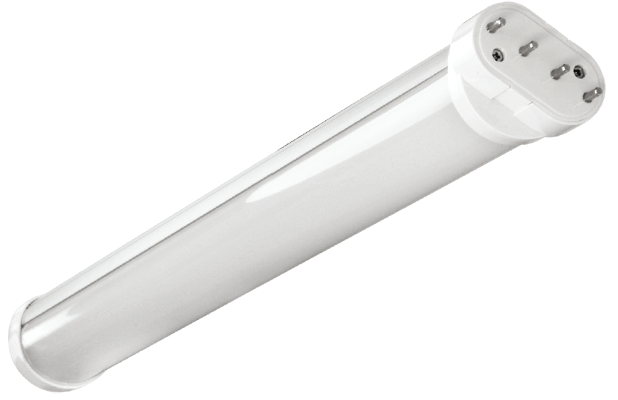 23W PLL LED Horizontal Bulb, 2G11 Base, 120-277V, 4000K