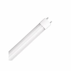 13W 4-ft LED T8 Tube w/ Metal End Caps, 1800 lm, Ballast Compatible, 3500K