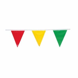 100-ft Pennant Flags, Multi-Color