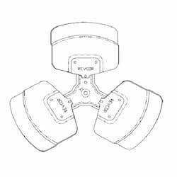 12-in Replacement Fan Blade for N12 & N12A Model Heaters