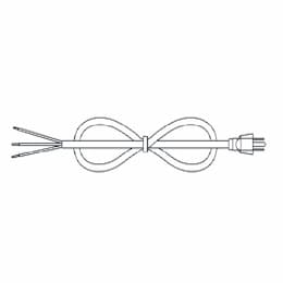 Replacement Cord for MVB42DB, MVB42DS, & MVB48DB Model Heaters