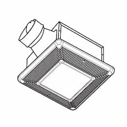 13W Replacement Lamp for 8060FL, 8080FL, 8100FL & 8140FL Bathroom Fans