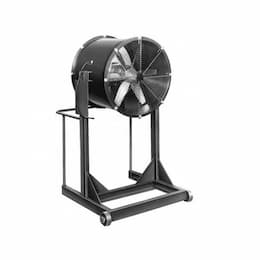 36in Direct-Drive Cooling Fan, High Stand, 2 HP, 3 Ph, 16000CFM