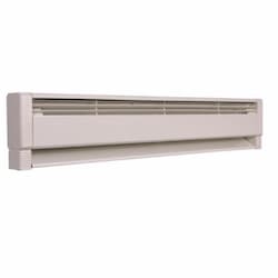 Fahrenheat 1500W Hydronic Baseboard Heater, 5120 BTU/H, 208V/240V, Navajo White