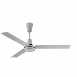 60-in 129.8W Hazardous Rated Ceiling Fan, Up to 5000 Sq Ft, 120V, White