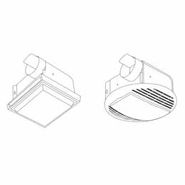 Replacement Mounting Bracket for Qmark Bath Fans