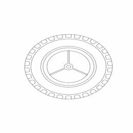 Replacement Wheel for MVB & IDF Model Drum Blowers