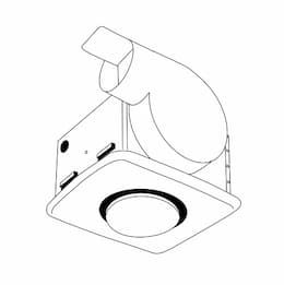 Replacement Spring for B560, A535, B660W, B674W, & A564 Bath Fans