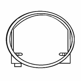 Replacement Duct Adaptor for A647, MM647, & MM648 Model Fans