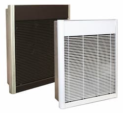  1500W/3000W Architectural Heavy-Duty Wall Heater, 277V, White