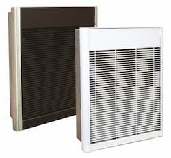 Up to 4000W at 208V, Architectural Heavy-Duty Wall Heater, Bronze