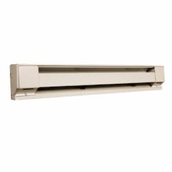 4-ft 1000W Commercial Baseboard Heater, High Altitude, 120V, White