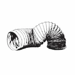 25-ft Flexible Duct for BSDH Series Portable Heaters, 20-in Diameter 