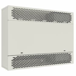 Qmark Heater 35-in 5kW Cabinet Unit Heater, 17065 BTU/H, 208V, White