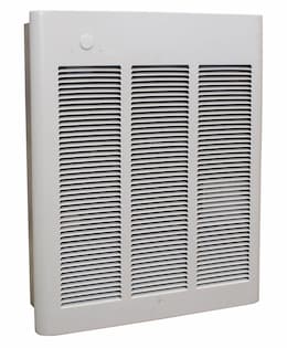 Qmark Heater  1500W Commercial Fan-Forced Wall Heater 347V 1-Phase White