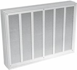 Qmark Heater 6000W Commercial Fan-Forced Wall Heater, 480V White