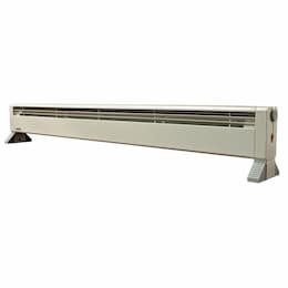 120V 1500W Portable Electric Hydronic Baseboard Heater, Navajo White