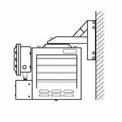 Qmark Heater Wall Mounting Kit for GUX Series Units 25kW to 30kW