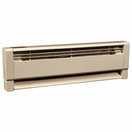 Qmark Heater Up to 750W at 240V, 2.8 Foot Hydronic Baseboard Heater, White