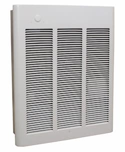 Qmark Heater 1500W/2000W Commercial Fan-Forced Wall Heater, 208V/240V 1-Phase White