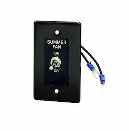Remote Summer Fan Switch for Garage Unit Heater