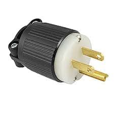 Non-Locking Plug (for use with 12/4 Wire Size Power Cord)