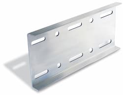 Splice Plate for RCC Series  Electric Radiant Cove Heaters, Dove Gray