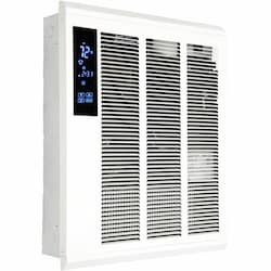 Qmark Heater Up to 4000W at 240V, Commercial Smart Wall Heater w/ Remote, White