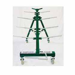 Rack-A-Tiers Smart Load 500 Foldable Wire Dispensing Cart
